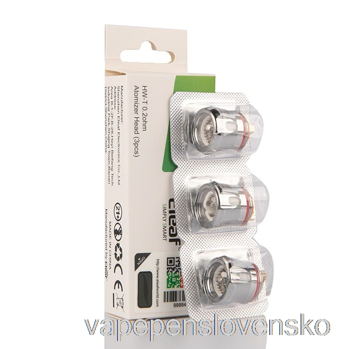 Eleaf Ello Hw Séria Náhradné Cievky 0,2ohm Hw-t2 Cievky Vape Slovensko